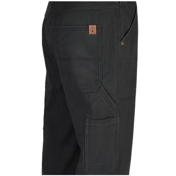 Coleman Fleece Lined Stretch Tear Resistant Pants Blk/Dark Grey Sz 38x30 NWT - Picture 2 of 12